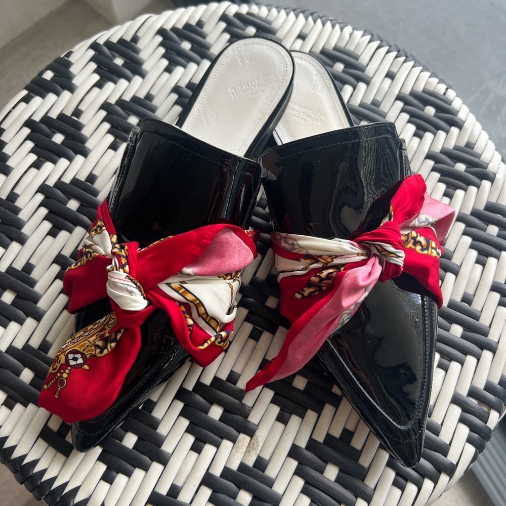 Margiela Scarf mules